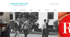 Desktop Screenshot of daniellemcguire.com